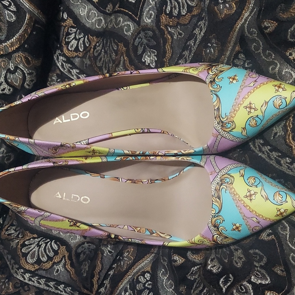 Aldo Stessy Multicolored Stilettos (Pastels)